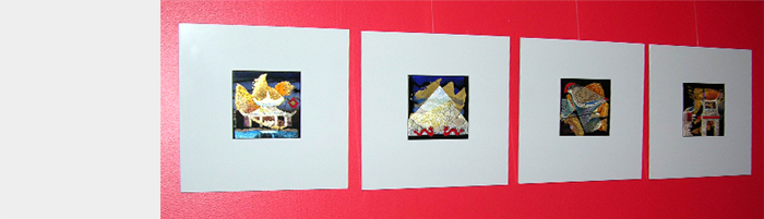 jenny gore enamel - example of mounted/framed artworks